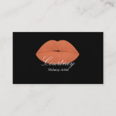 Artiste de maquillage / Lèvres de broche - Cartes  (Devant)