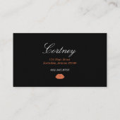 Artiste de maquillage / Lèvres de broche - Cartes  (Dos)