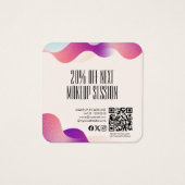 Artiste de maquillage moderne Blush Pink (Dos)