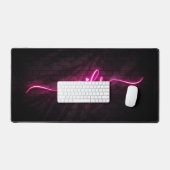 Artiste de ongle d'art moderne Manucure Neon rose (Clavier et souris)