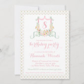 Artiste Dusty Pink Greenerife Invitations (Devant)