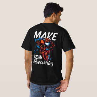 Artiste en T-shirt tissu