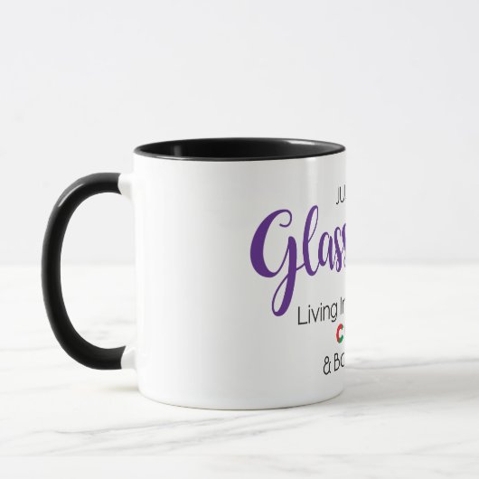 Artiste en verre Café Mug (Gauche)