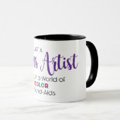 Artiste en verre Café Mug (Devant droit)