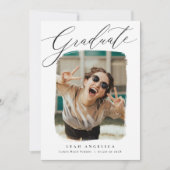 Artiste encadrée Photo Graduation Invitation (Devant)