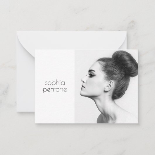 Artiste et photographe professionnel Carte photo (Devant)