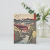 Artiste faire-part de mariage Hiroshige Utagawa (Debout devant)