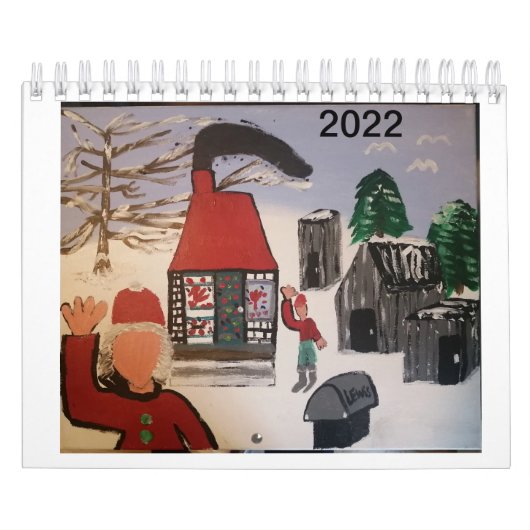 Artiste folklorique Pierre Martin Calendrier 2022 (Protection)