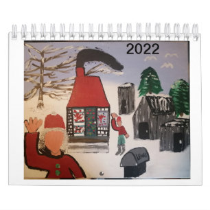Artiste folklorique Pierre Martin Calendrier 2022