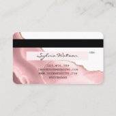 Artiste maquillage Carte de crédit Flashs stylisés (Dos)