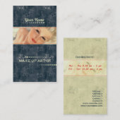 Artiste maquillage - Carte de visite (Devant / Derrière)
