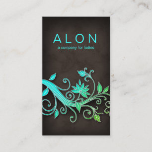 Artiste maquillage Carte de visite de beauté Flora