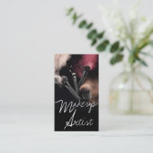 Artiste maquillage, Cosmetologie, Carte de visite  (Debout devant)