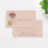 Artiste maquillage femme de la ligne moderne (Bureau)