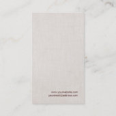 Artiste maquillage Magenta Carte de visite rose (Dos)