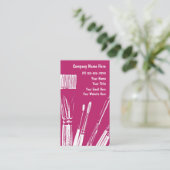 Artiste peintre Cartes de visite (Debout devant)