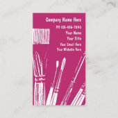 Artiste peintre Cartes de visite (Devant)