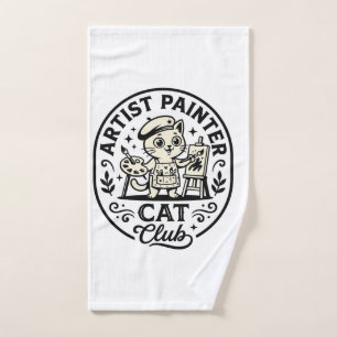 Artiste Peintre Chat Chat Drôle Graphique - Artist