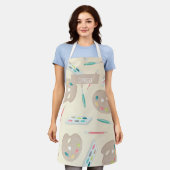 Artiste personnalisé Tablier Fumer avec fourniture (Porté)