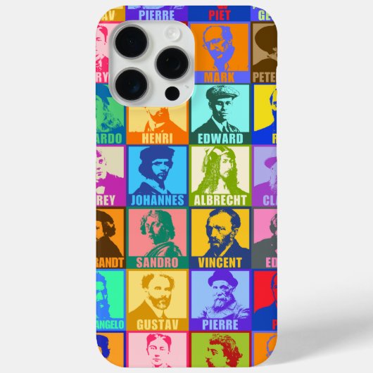 Artiste | Pop Art moderne iPhone / coque ipad (Verso)