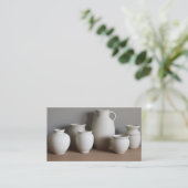 Artiste poterie Carte de visite antique (Debout devant)