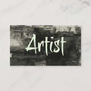 Artiste Rustique Carte de visite