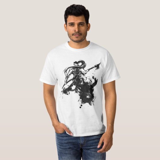 Artiste samouraï - T-shirt léger (Devant entier)