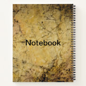 Artiste voyageur : Esquisse Carnet Spiral (Dos)