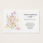 ARTISTES CARTES D'AFFAIRES ET DE TITRE (Devant)