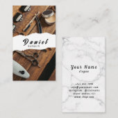 Artistes de cheveux - Votre carte d'appel à l'exce (Devant / Derrière)