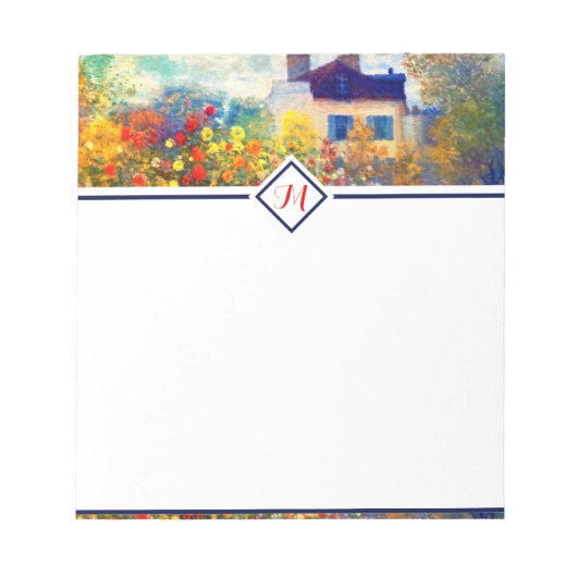 Artistes lumineux jardin Bloc-notes (Devant)