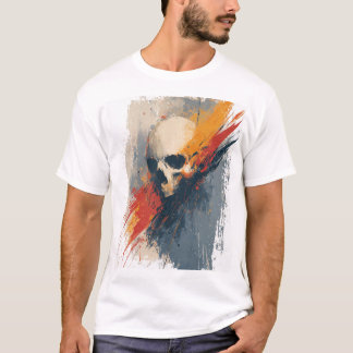 Artistic Abstract Crewneck T-shirt
