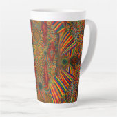 Artistic Abstract Pattern for late mug (Angle droit)