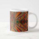 Artistic Abstract Pattern Tie for mug (Droite)