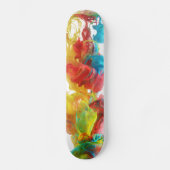 Artistic Adventures: Custom Skateboard Deck Design (Recto)