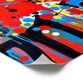 Artistic Aesthetic Abstract Watercolor Poster (Coin)