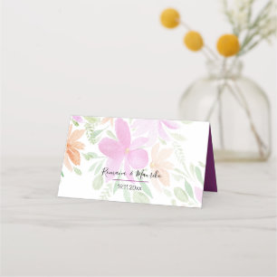 Artistic Boho Floral Waterverf Art