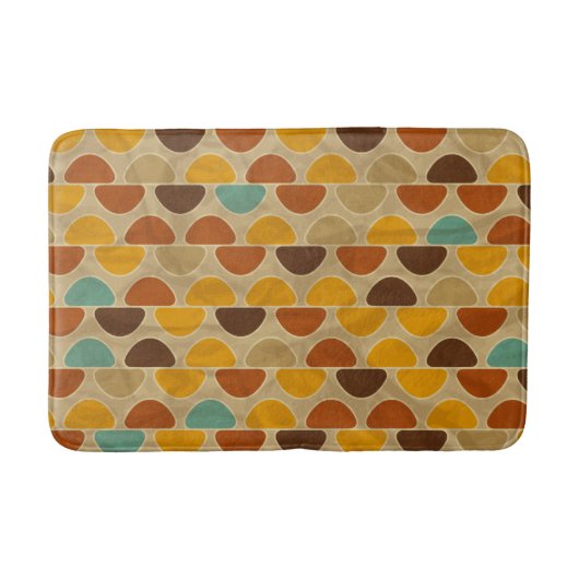 Artistic Colorful Geometric Illustration – Modern  Badmat (Voorkant)