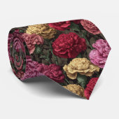 Artistic Dad Gifts Carnation Stropdas (Opgerold)