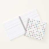 Artistic Diamond Geometric Pattern Stationery Desi Notitieboek (Binnen)