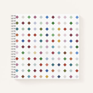 Artistic Diamond Geometric Pattern Stationery Desi Notitieboek