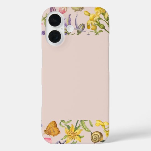 Artistic Floral Hoesje (Achterkant)