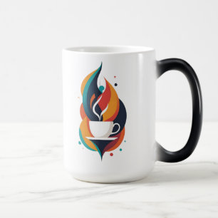 Artistic Geometric Coffee Mok