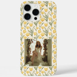Artistic Housewarming Gift Tulip Custom  iPhone 16 Pro Max Hoesje