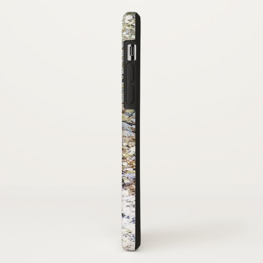 Artistic Leaf Snow iPhone hoesje - Gepersonaliseer (Achterkant/links)