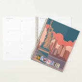 Artistic New York Skyline  Personalized  (Devant avec enveloppe)
