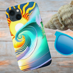 Artistic Ocean Surf iPhone 13 Hoesje