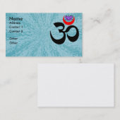 Artistic Om - Yoga Visitekaartje (Voorkant / Achterkant)