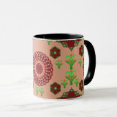 Artistic Pattern Coffee Mug – Stylish Kitchenware (Devant droit)