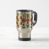 Artistic Pattern Coffee Mug – Stylish Kitchenware  (Devant droit)